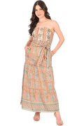 Embroidered Arya Maxi Dress