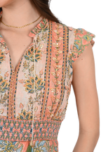 Embroidered Kate Maxi Dress