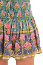 Embroidered Rivia Mini Skirt