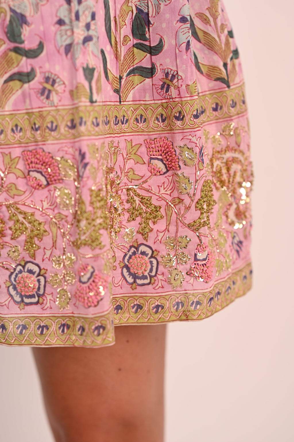 Embroidered Riva Mini Dress
