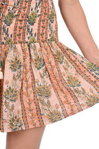 Embroidered Rivia Mini Skirt