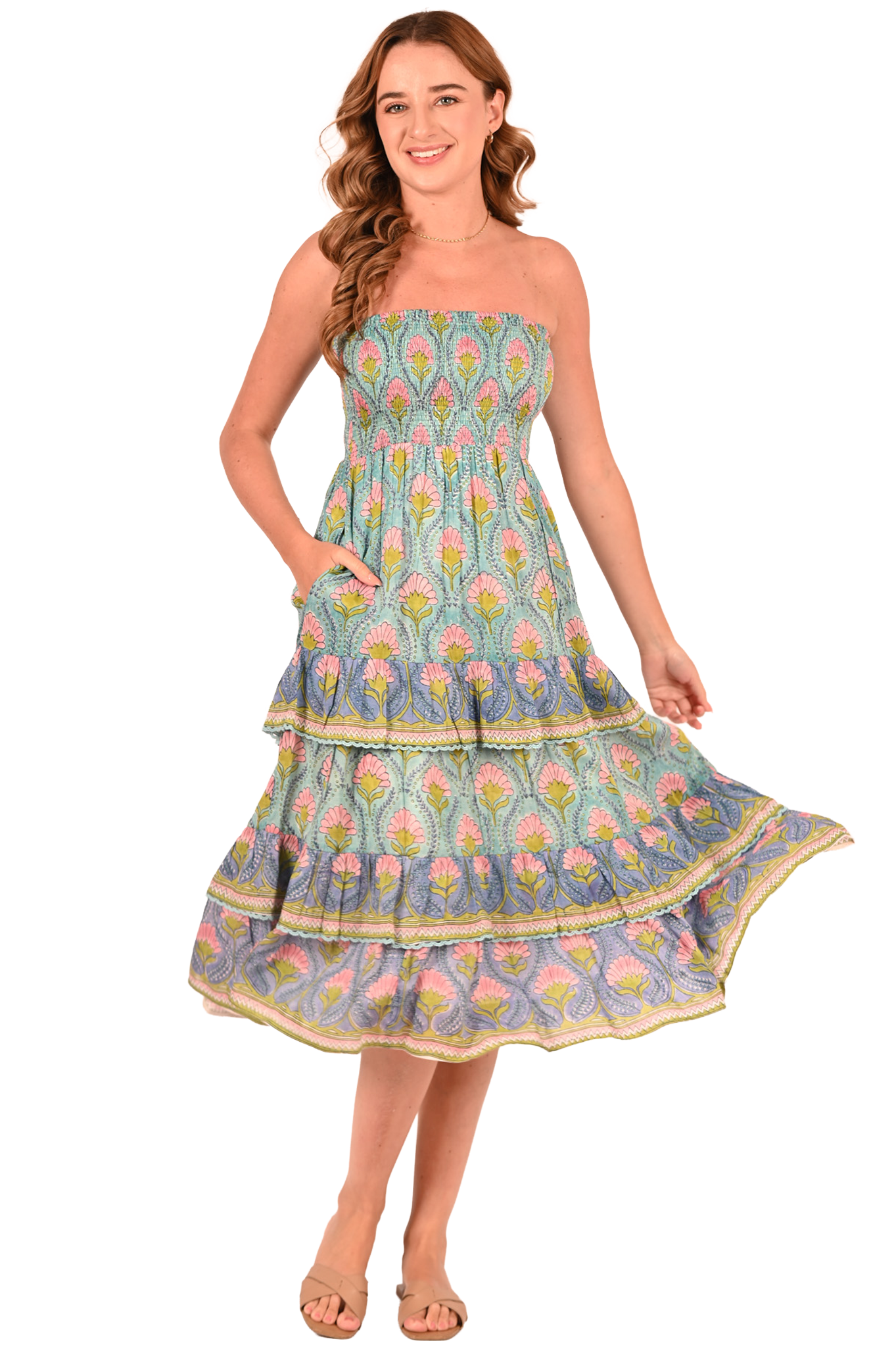 Aria Tube Midi Dress