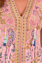 Embroidered Lyla Maxi Dress