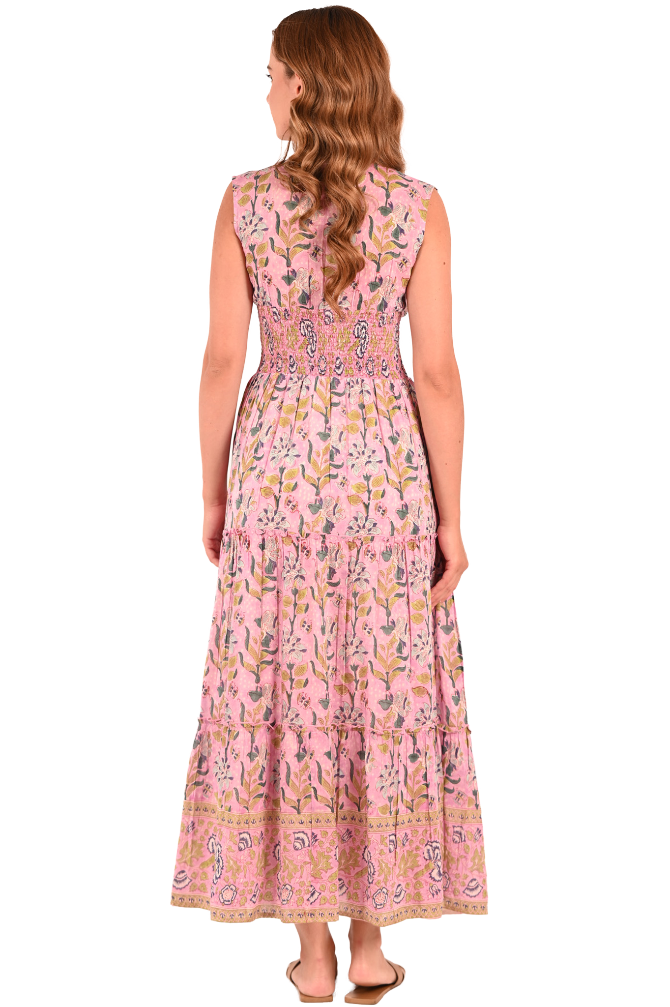 Embroidered Lyla Maxi Dress