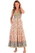 Embroidered Lyla Maxi Dress