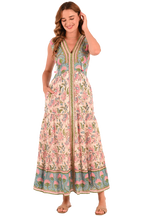 Embroidered Lyla Maxi Dress