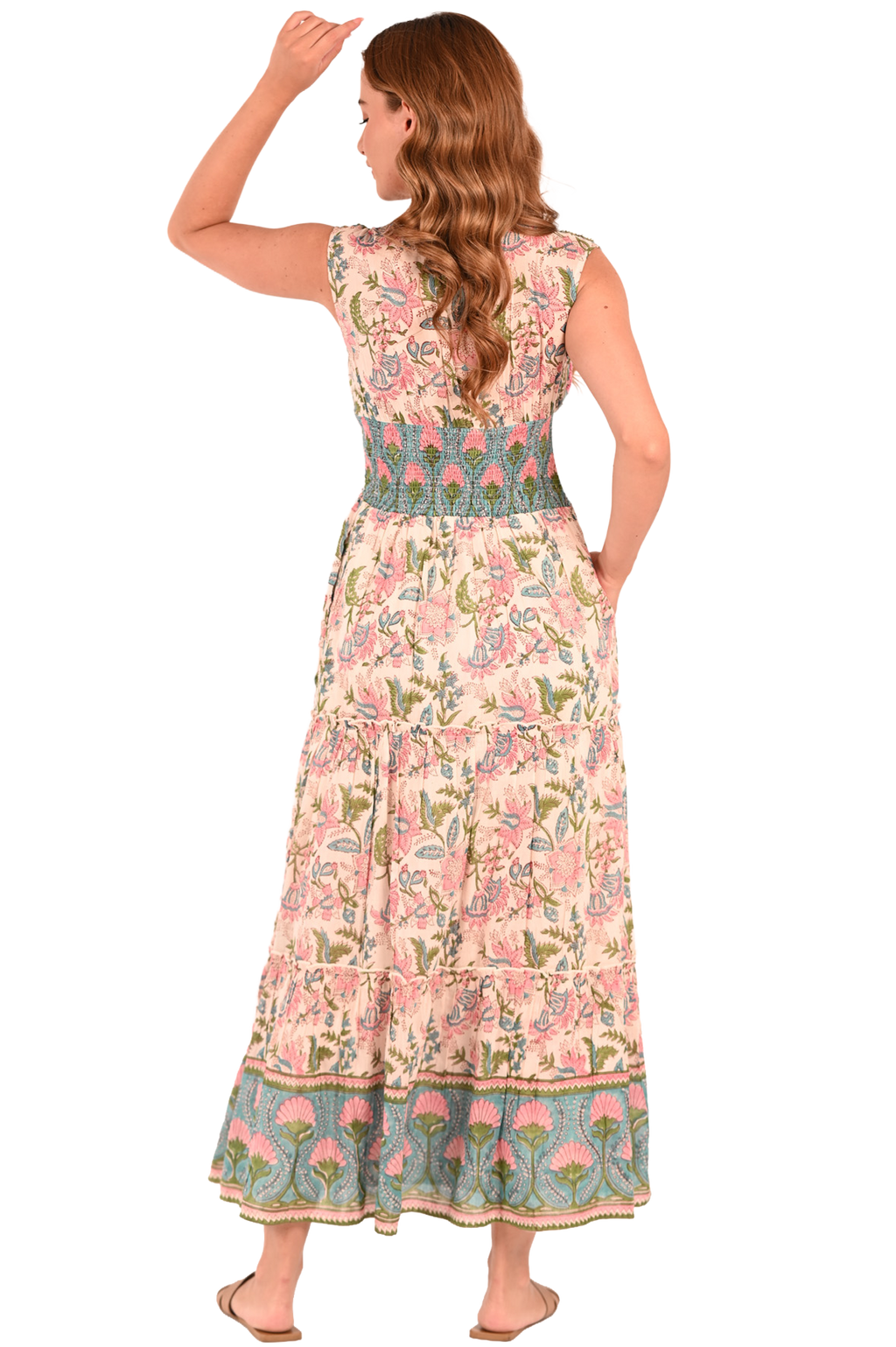 Embroidered Lyla Maxi Dress