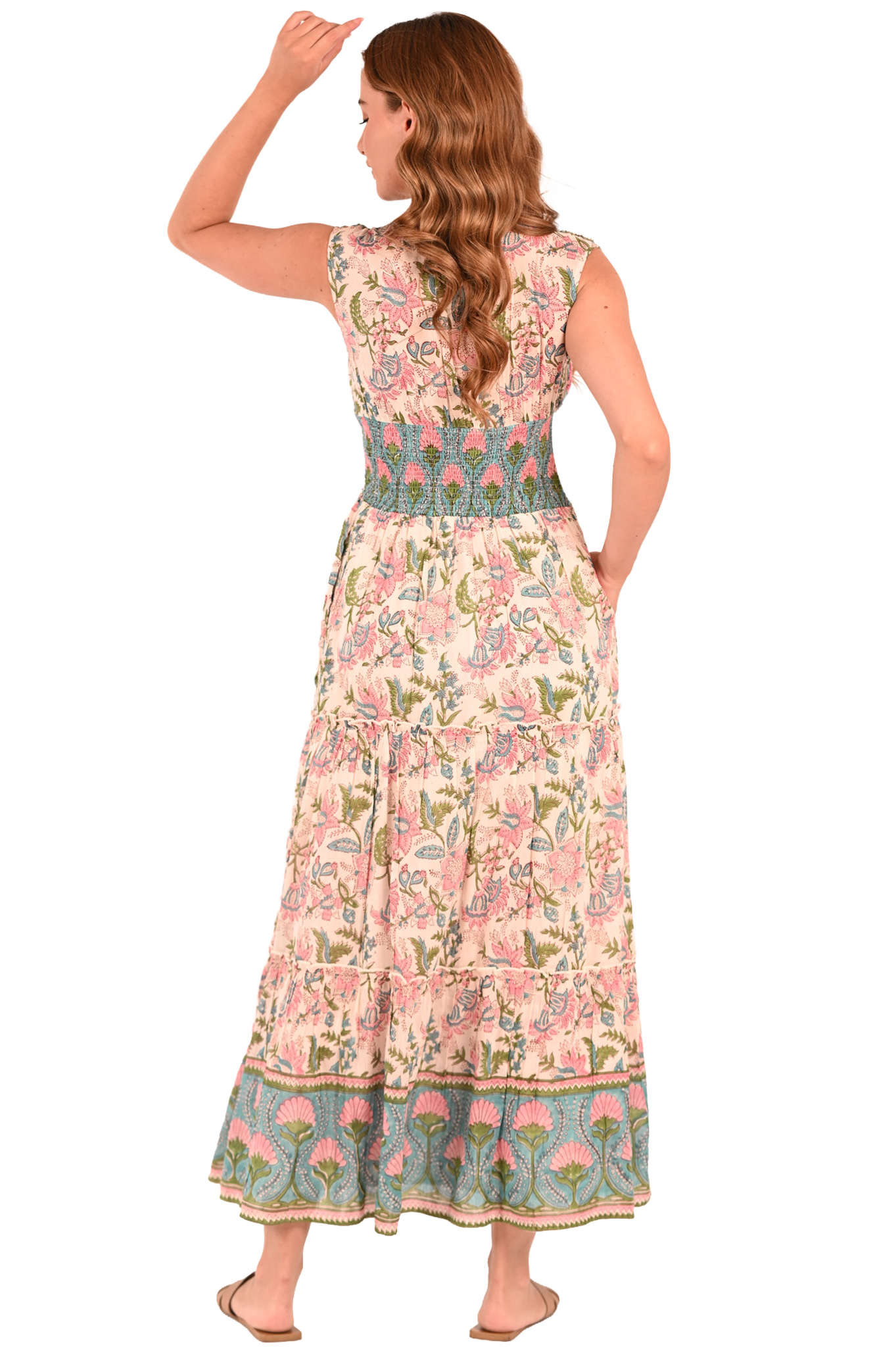 Embroidered Lyla Maxi Dress