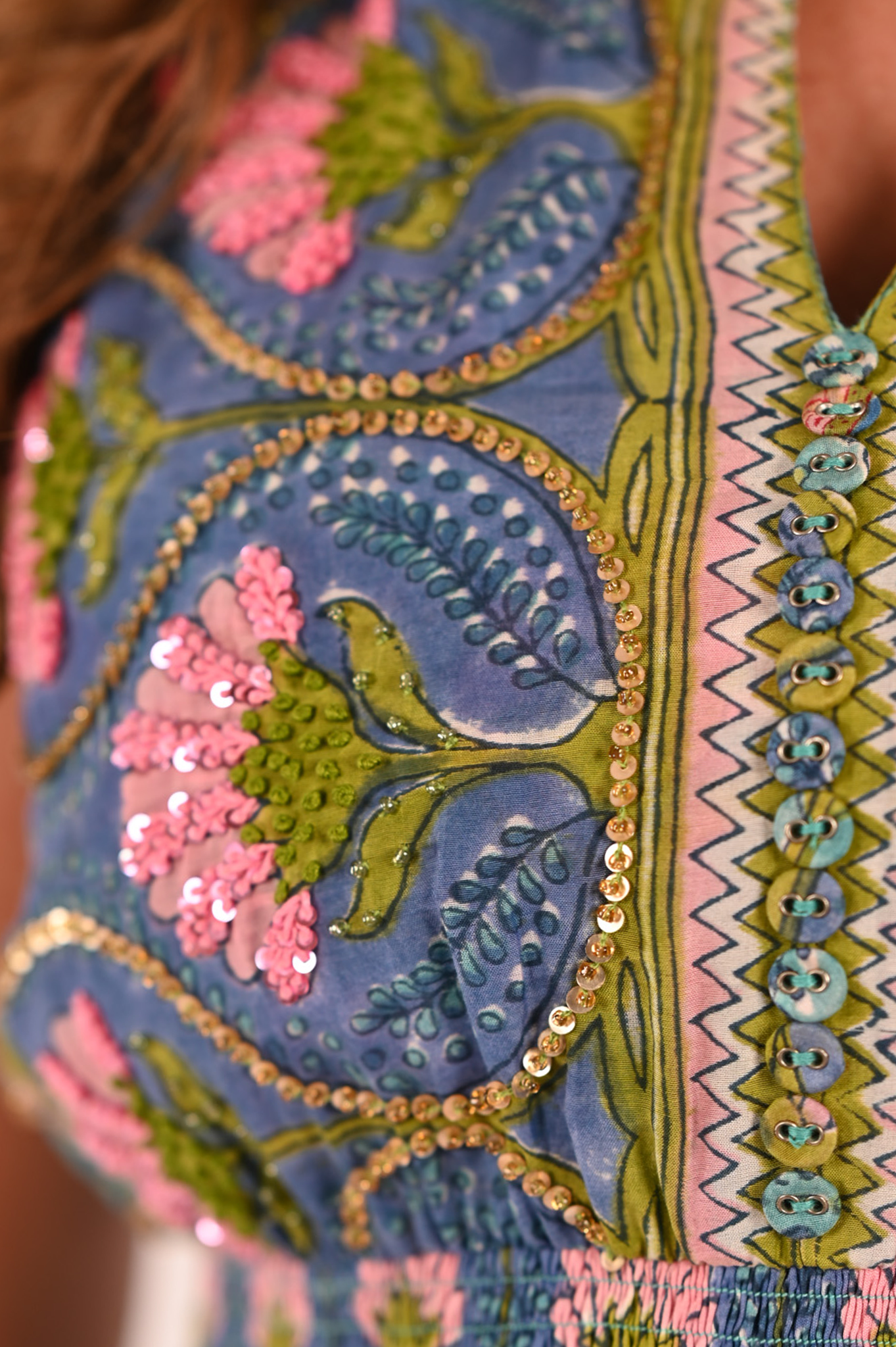 Embroidered Kat Mini Dress