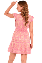 Embroidered Kat Mini Dress
