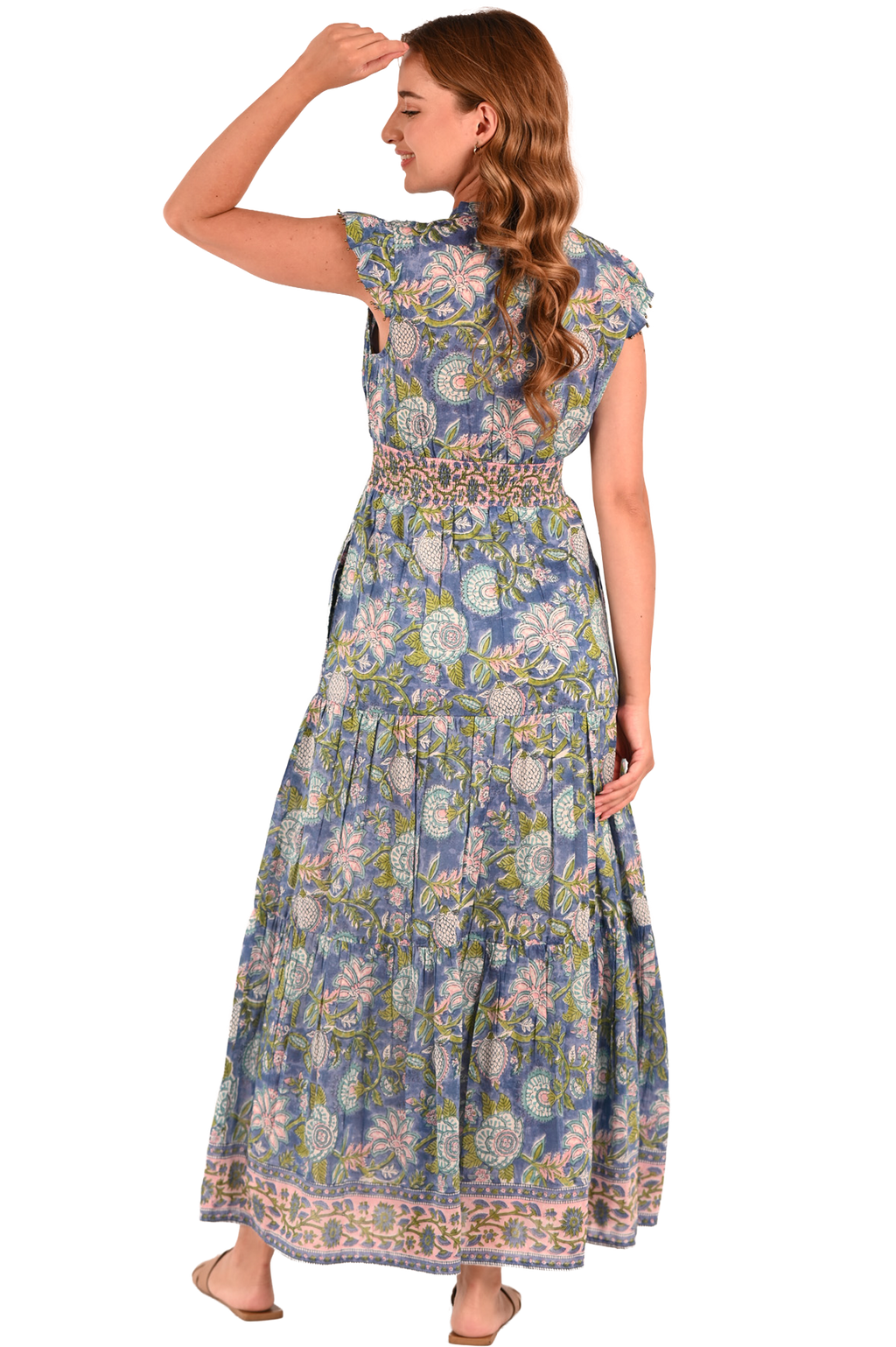 Embroidered Kate Maxi Dress