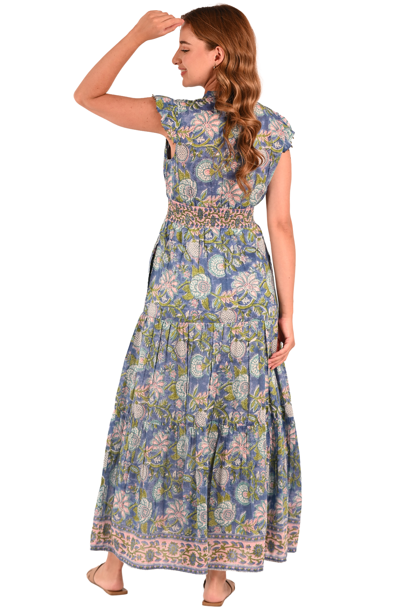 Embroidered Kate Maxi Dress