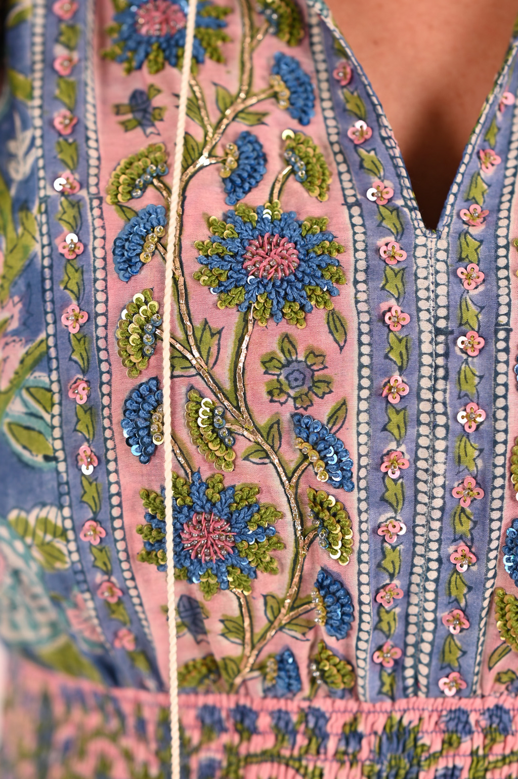 Embroidered Kat Mini Dress
