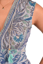 Embroidered Lyla Maxi Dress