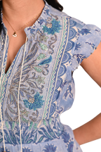Embroidered Kate Maxi Dress