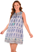 Embroidered Riva Mini Dress