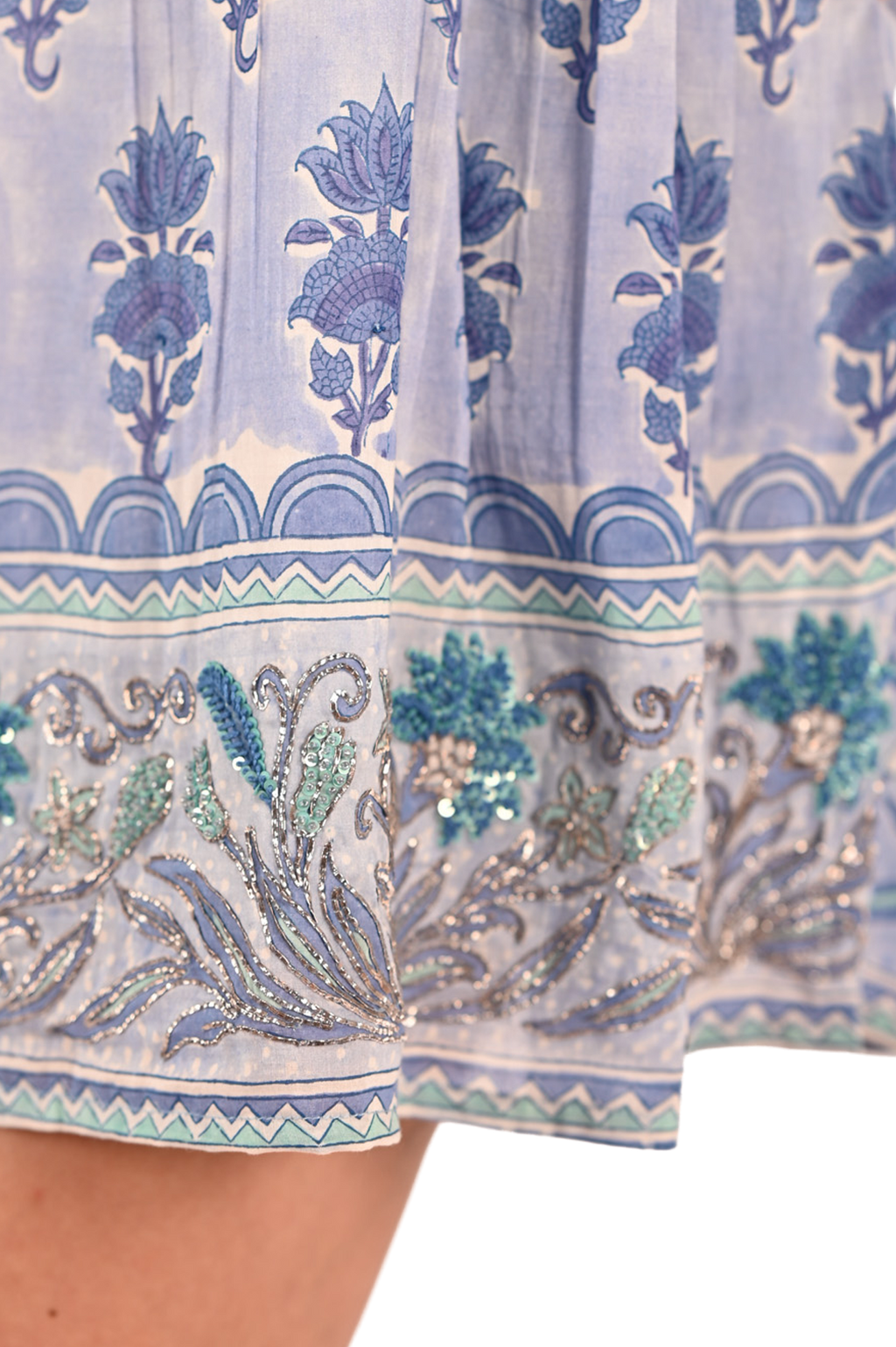 Embroidered Riva Mini Dress