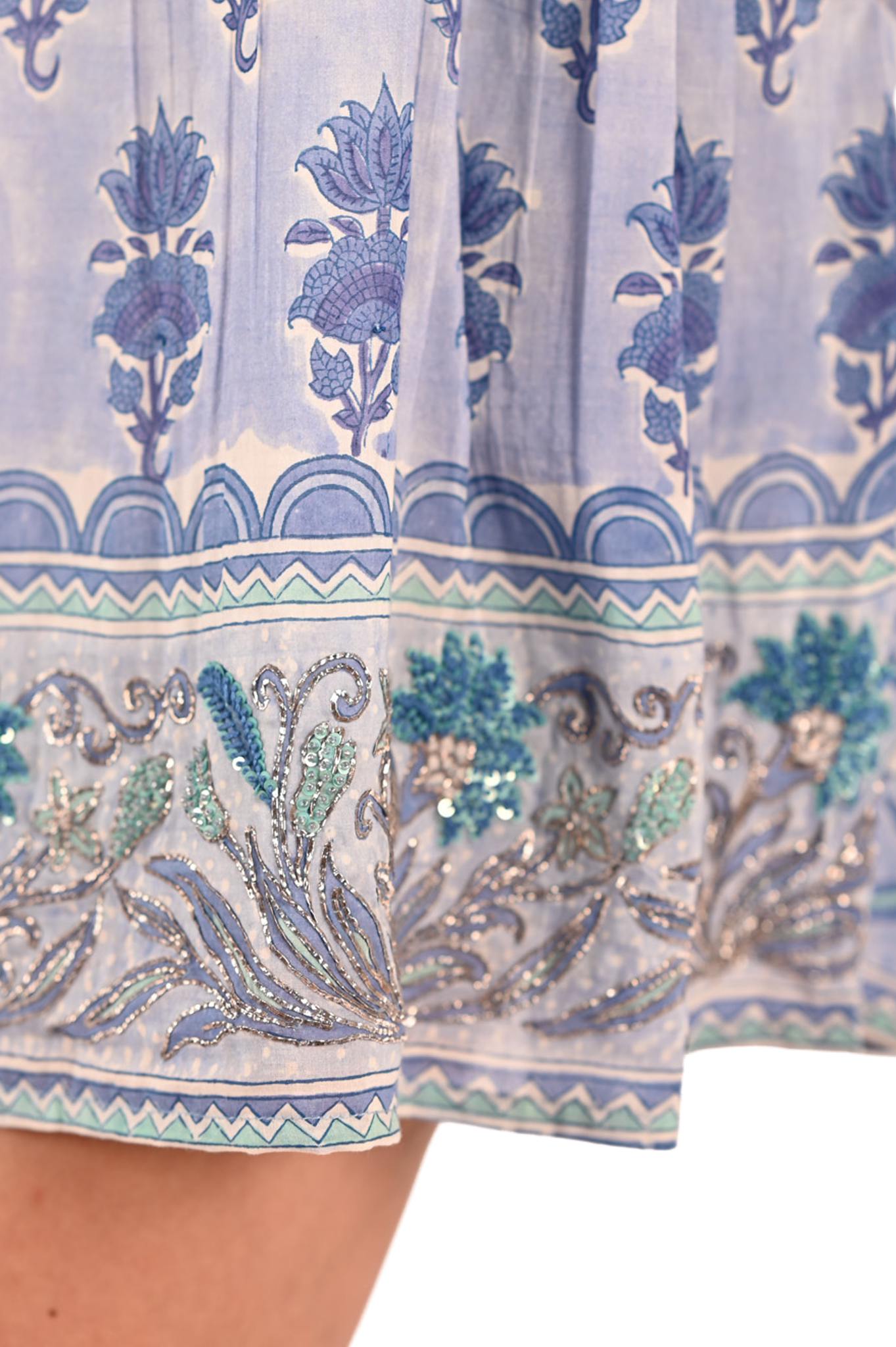 Embroidered Riva Mini Dress
