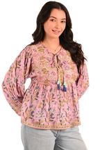 Embroidered Melia Top